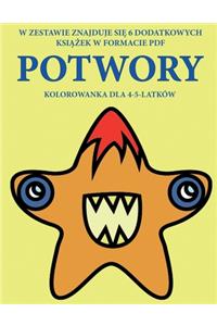Kolorowanka dla 4-5-latków (Potwory)