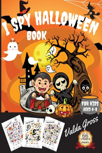 I Spy Halloween Book for Kids Ages 4-8