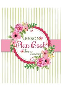 Lesson Plan Book For Teachers