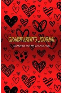Grandparent's Journal Memories for My Grandchild