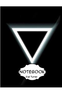 Notebook Journal : Triangle 01: Pocket Notebook Journal Diary, 120 pages, 8.5 x 11 (Dot-Grid,Graph,Lined,Blank Notebook Journal)