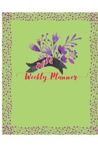 2018 Weekly Planner: It is the best year: Daily, weekly and monthly planner of the year 2018, 8 x 10, 12 months planner. Make your life become perfect by using the best 