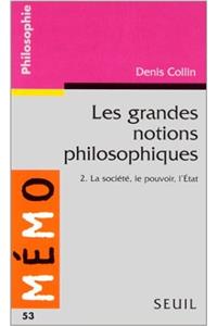 Grandes Notions Philosophiques 2. La Soci't', Le Pouvoir, L'Etat(les)