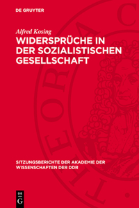 Widersprüche in Der Sozialistischen Gesellschaft
