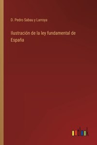 Ilustración de la ley fundamental de España