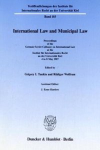 International Law and Municipal Law