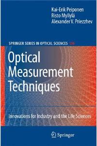 Optical Measurement Techniques