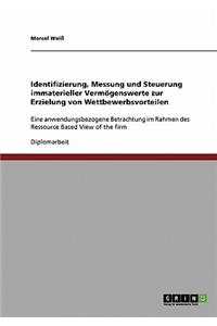 Wettbewerbsvorteile Durch Immaterielle Vermogenswerte. Identifizierung, Messung Und Steuerung.