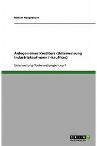 Anlegen eines Kreditors (Unterweisung Industriekaufmann / -kauffrau)