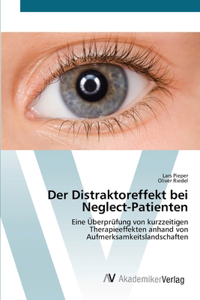 Distraktoreffekt bei Neglect-Patienten