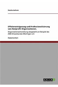 Effizienzsteigerung und Professionalisierung von Nonprofit Organisationen.