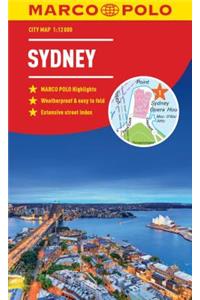 Sydney Marco Polo City Map - pocket size, easy fold, Sydney street map