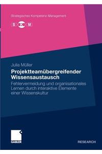 Projektteamübergreifender Wissensaustausch