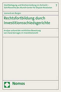 Rechtsfortbildung Durch Investitionsschiedsgerichte