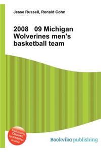 2008 09 Michigan Wolverines Men's Basketball Team