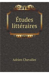 Études Littéraires
