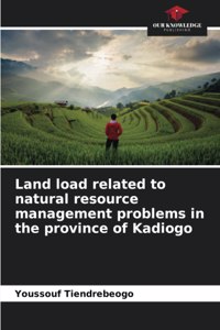 Land load related to natural resource management problems in the province of Kadiogo