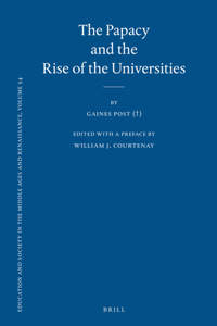 Papacy and the Rise of the Universities