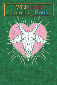 Wild Animal Coloring Book