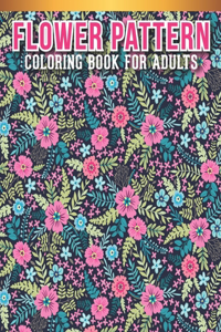 Flower Coloring Book For Adults