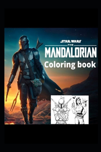 Star wars The Mandalorian coloring book