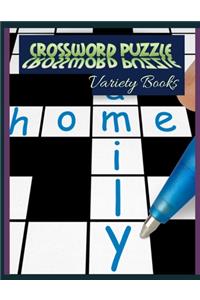 Crossword Puzzle Variety Books