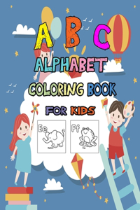 ABC Alphabet Coloring Book For Kids