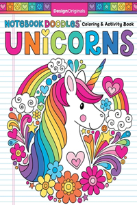 Notebook Doodles Coloring & Activity Book Unicorns