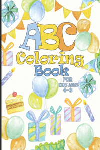 ABC Coloring Book for Kids Ages 4-8