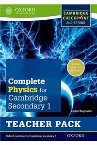 Complete Physics for Cambridge Secondary 1 Teacher Pack