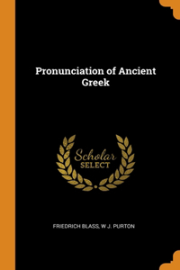 Pronunciation of Ancient Greek