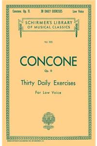30 Daily Exercises, Op. 11