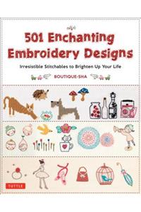 501 Enchanting Embroidery Designs