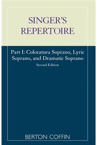 The Singer's Repertoire, Part I