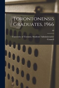 Torontonensis Graduates, 1966; 68