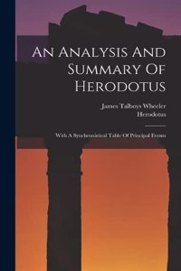 Analysis And Summary Of Herodotus