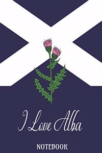 I Love Alba - Notebook