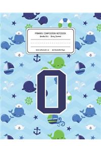 Primary Composition Notebook Grades K-2 Story Journal O