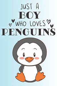 Just A Boy Who Loves Penguins