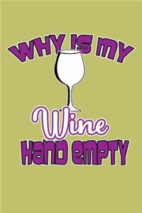 Why Is My Wine Hand Empty