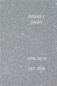 Weekly Diary April 2019-Dec 2020