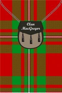 Clan MacGregor Tartan Journal/Notebook