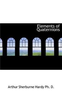 Elements of Quaternions
