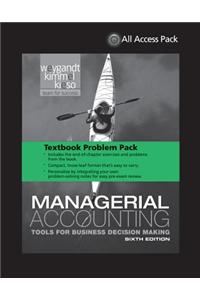 Textbook Problem Pack for Managerial Accounting: Tools for Business Decision Making, 6r.ed
