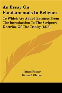 Essay On Fundamentals In Religion