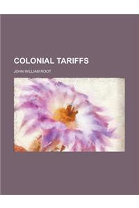 Colonial Tariffs