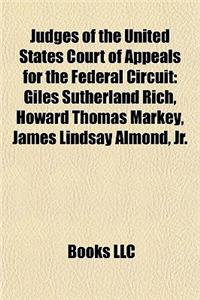 Judges of the United States Court of Appeals for the Federal Circuit