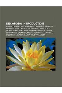 Decapoda Introduction
