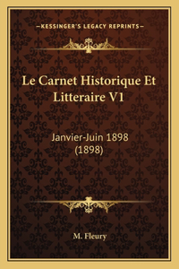 Carnet Historique Et Litteraire V1