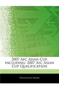 Articles on 2007 Afc Asian Cup, Including